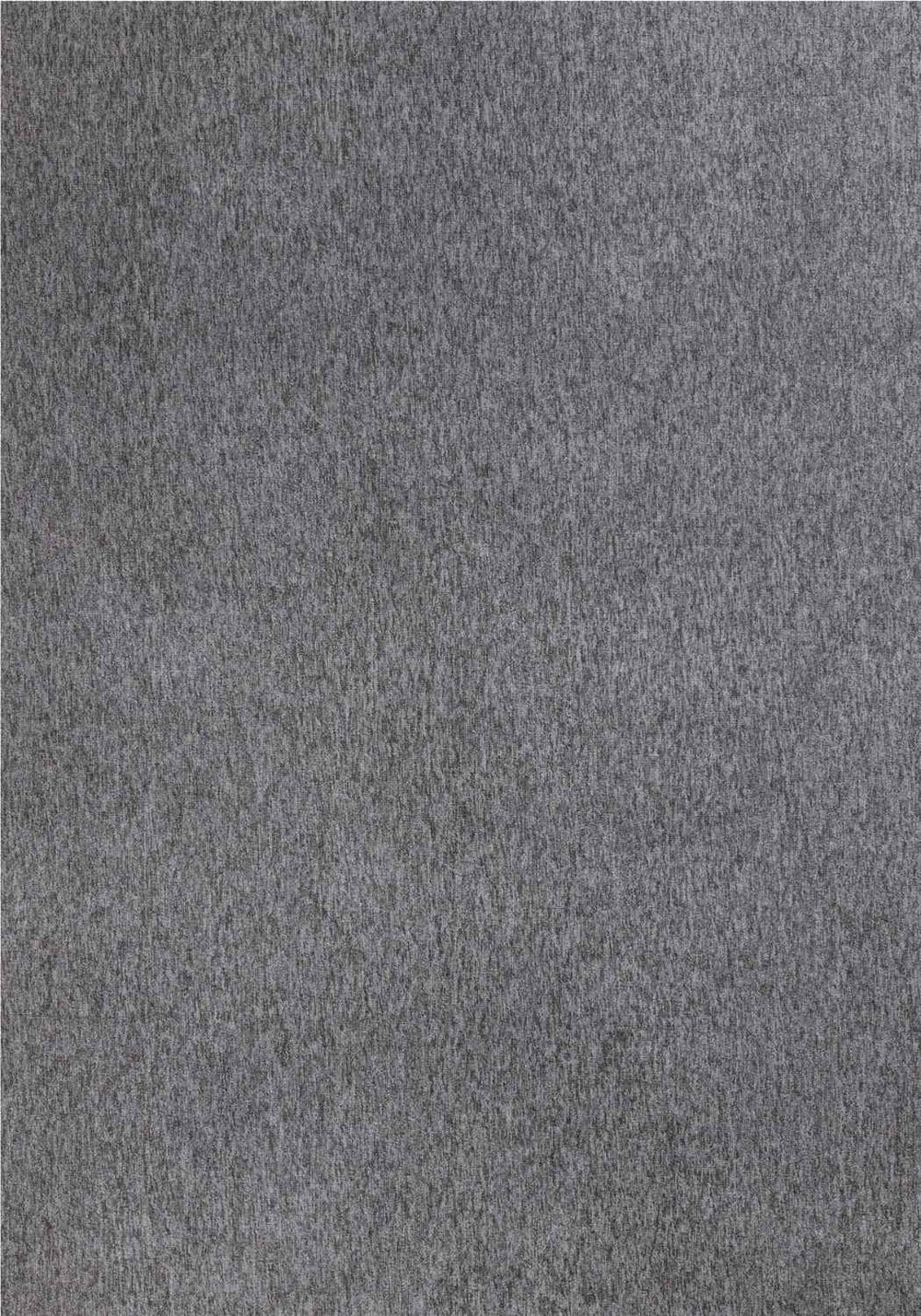  Grey Low Pile Area Rug Plain Design