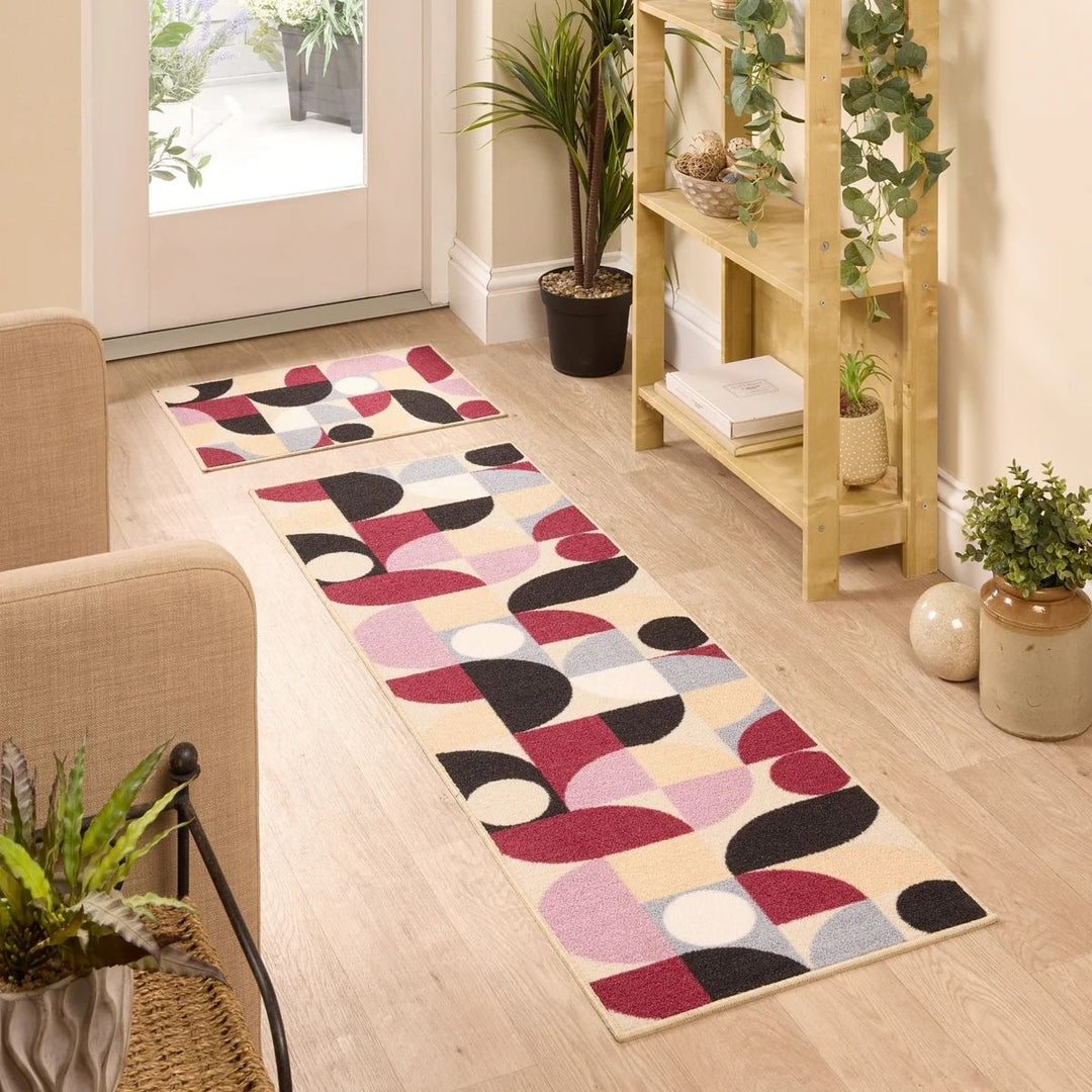 Floor Washbale Mat & Runner Set