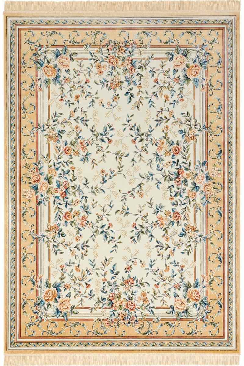 The Rugs Floral Fringed Oriental Rug - Elegant Design