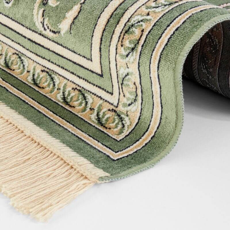 The Rugs Floral Fringed Oriental Rug - Elegant Design