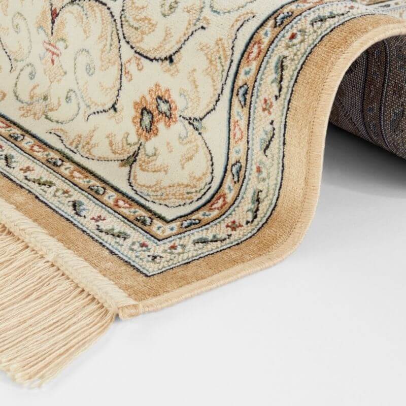The Rugs Fringed Vintage Bordered Rug - Stylish & Practical