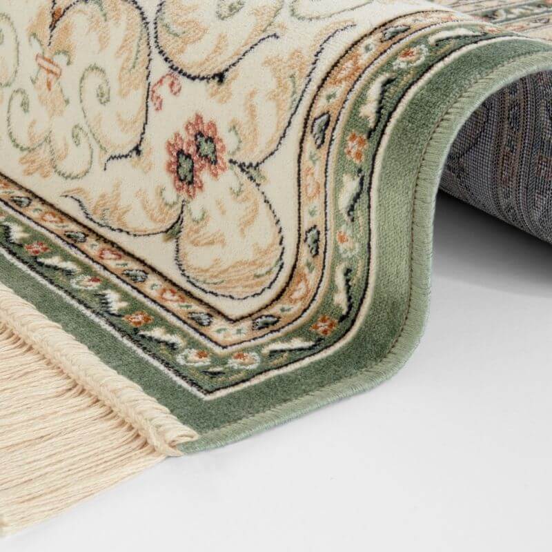 The Rugs Fringed Vintage Bordered Rug - Stylish & Practical