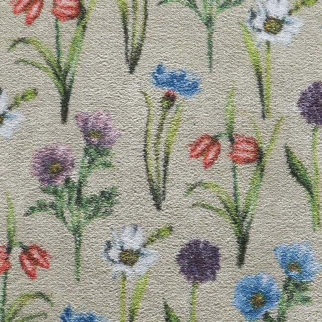 The Rugs Eco-Friendly Washable Floral Mats | UK Made