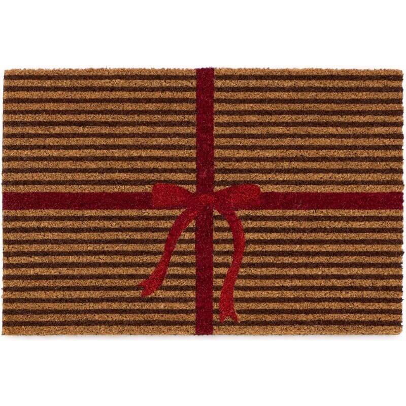 The Rugs Festive Fun Coir Door Mat – 100% Coconut Husk