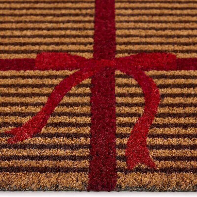 The Rugs Festive Fun Coir Door Mat – 100% Coconut Husk