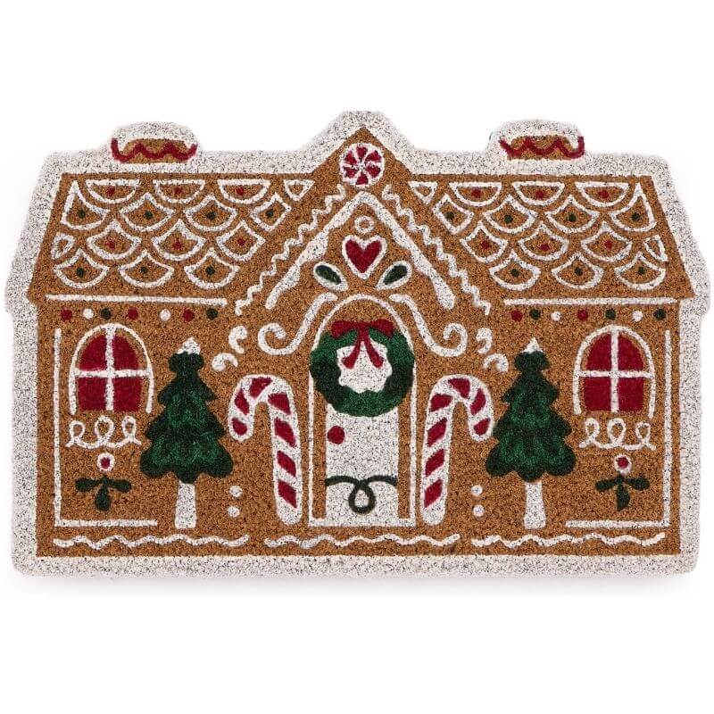 The Rugs Festive Fun Coir Door Mat – 100% Coconut Husk