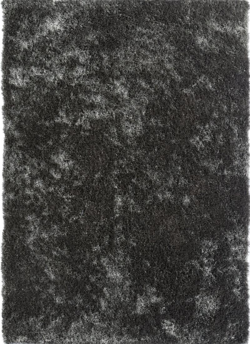 The Rugs Glamour Shaggy Dark Grey Rug - Quality Hand-Tufted