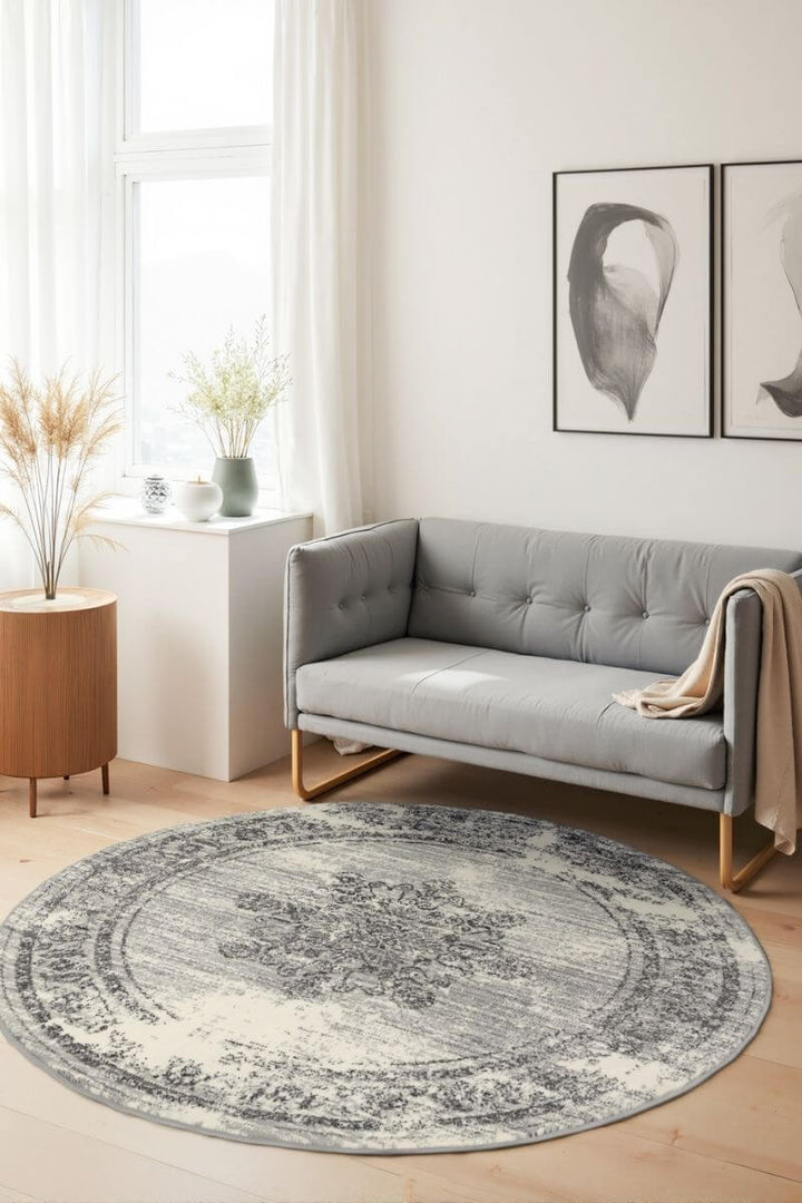 The Rugs Gloria Round Rug Lydia - Stylish Quality Comfort