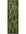 Green fern patterned rug on a white background