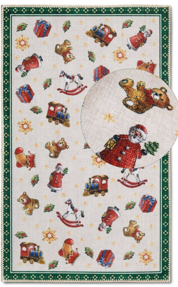 The Rugs Nostalgic Christmas Fun Design Rug