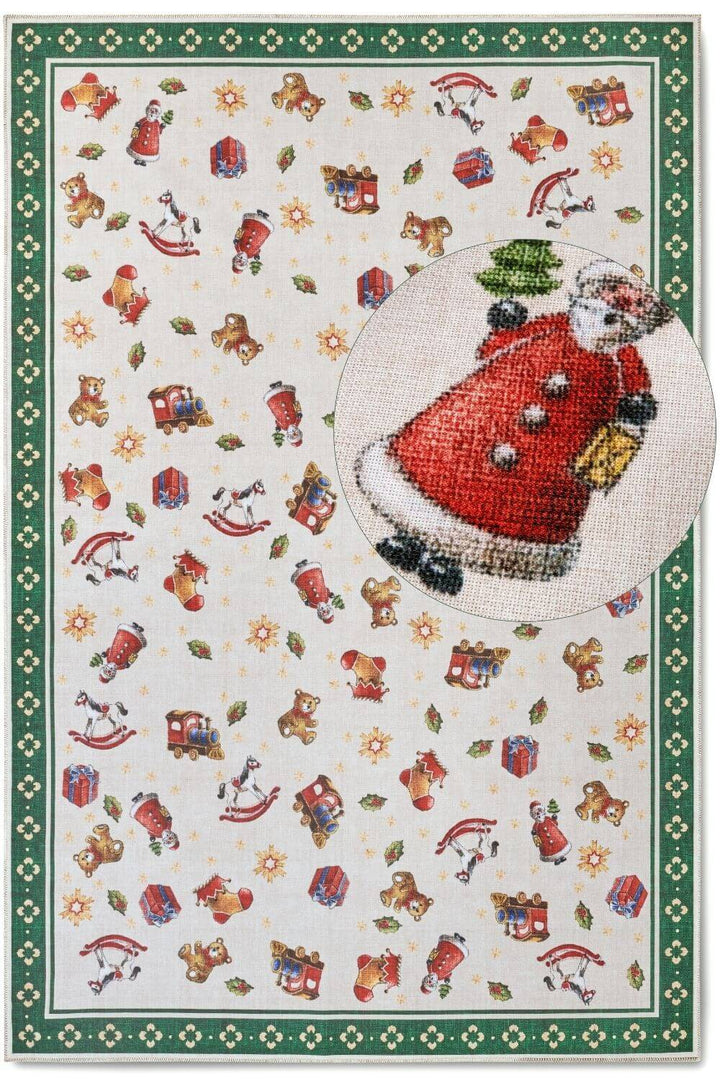 The Rugs Nostalgic Christmas Fun Design Rug