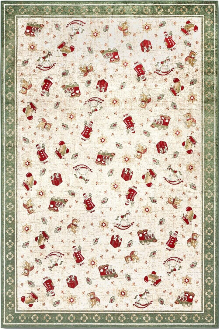The Rugs Nostalgic Toy-Inspired Rug: Festive Charm Awaits