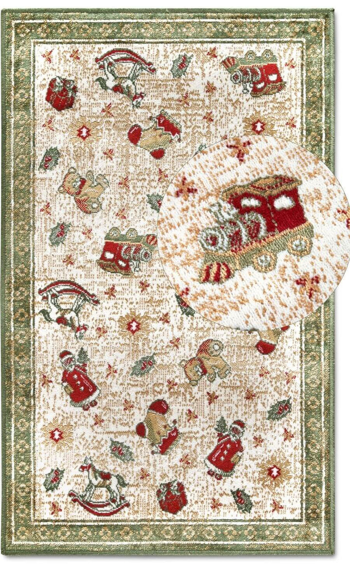 The Rugs Nostalgic Toy-Inspired Rug: Festive Charm Awaits
