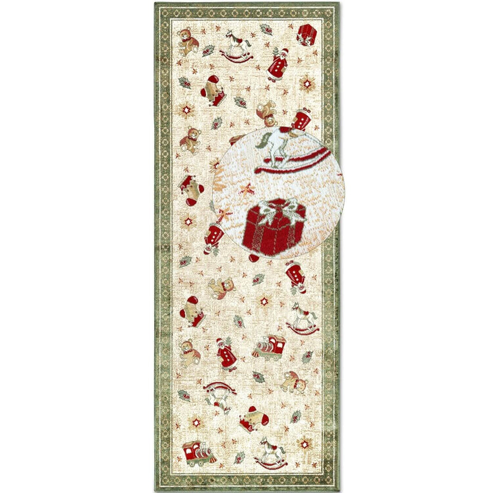 The Rugs Nostalgic Toy-Inspired Rug: Festive Charm Awaits