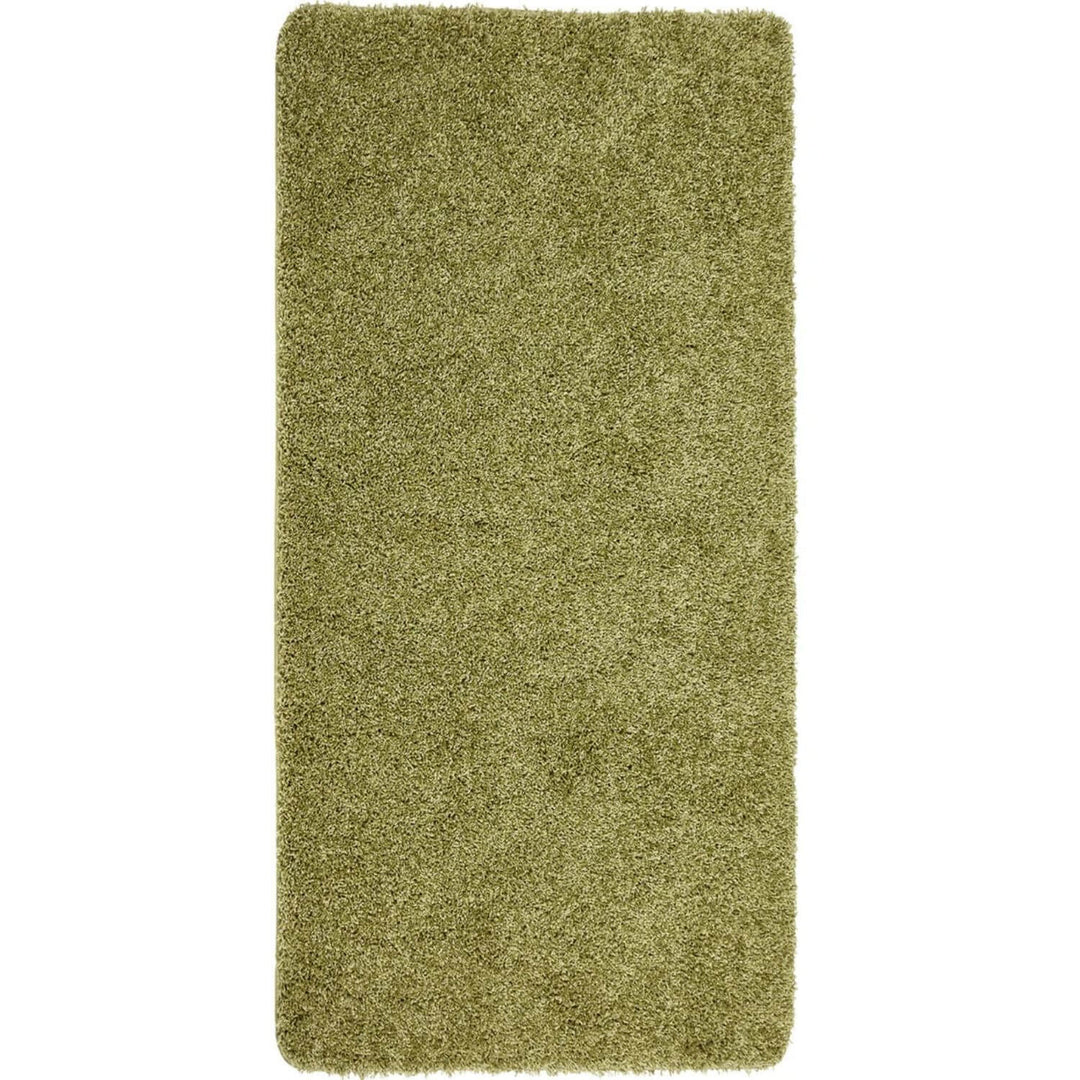 Washable Olive Green Shaggy Rug | Luxurious | The Rugs