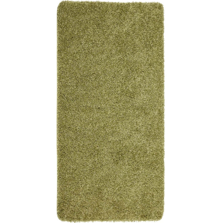Washable Olive Green Shaggy Rug | Luxurious | The Rugs
