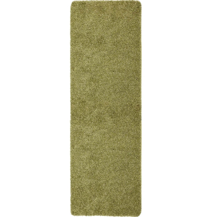 Washable Olive Green Shaggy Rug | Luxurious | The Rugs