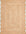Beige braided rug on a white background