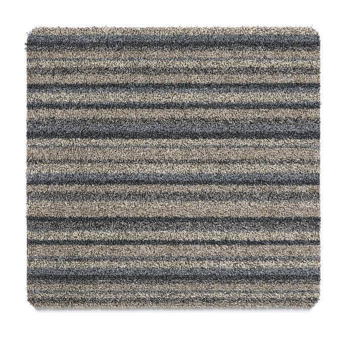 Grey Striped Design Mat