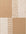 Patterned fabric with a geometric design in beige and white.