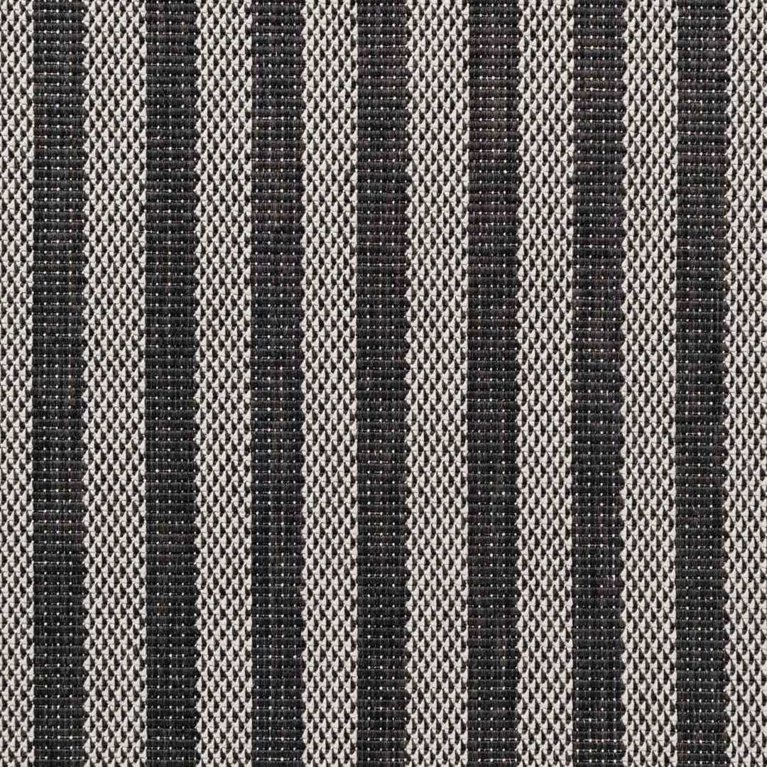 Black and white striped fabric pattern