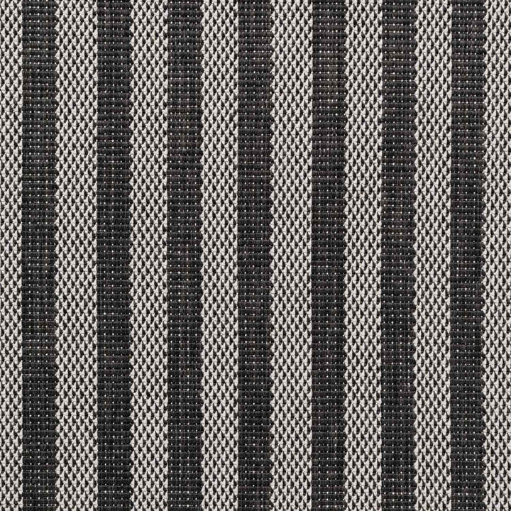 Black and white striped fabric pattern