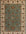 The Rugs Green Persian Bordered Oriental Rug