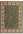 The Rugs Green Persian Bordered Oriental Rug