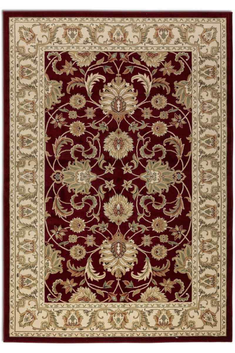 The Rugs Herat Oriental Rug Harirud - Bordered Floral Rug