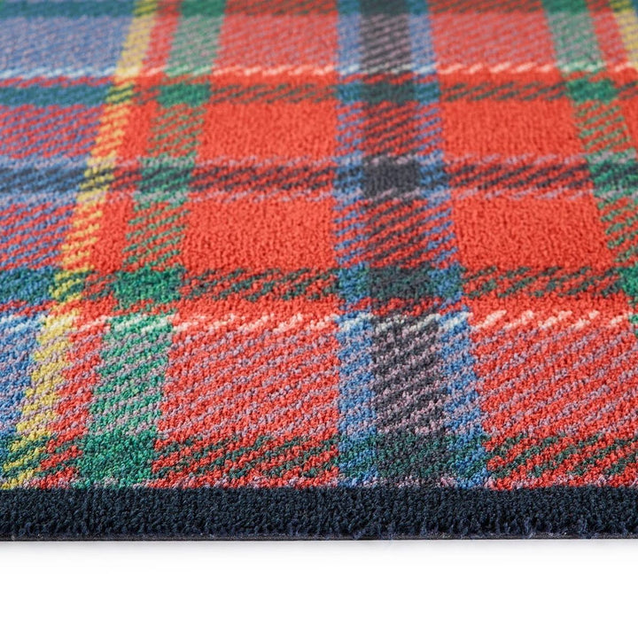 Eco-Friendly Tartan Door Mat