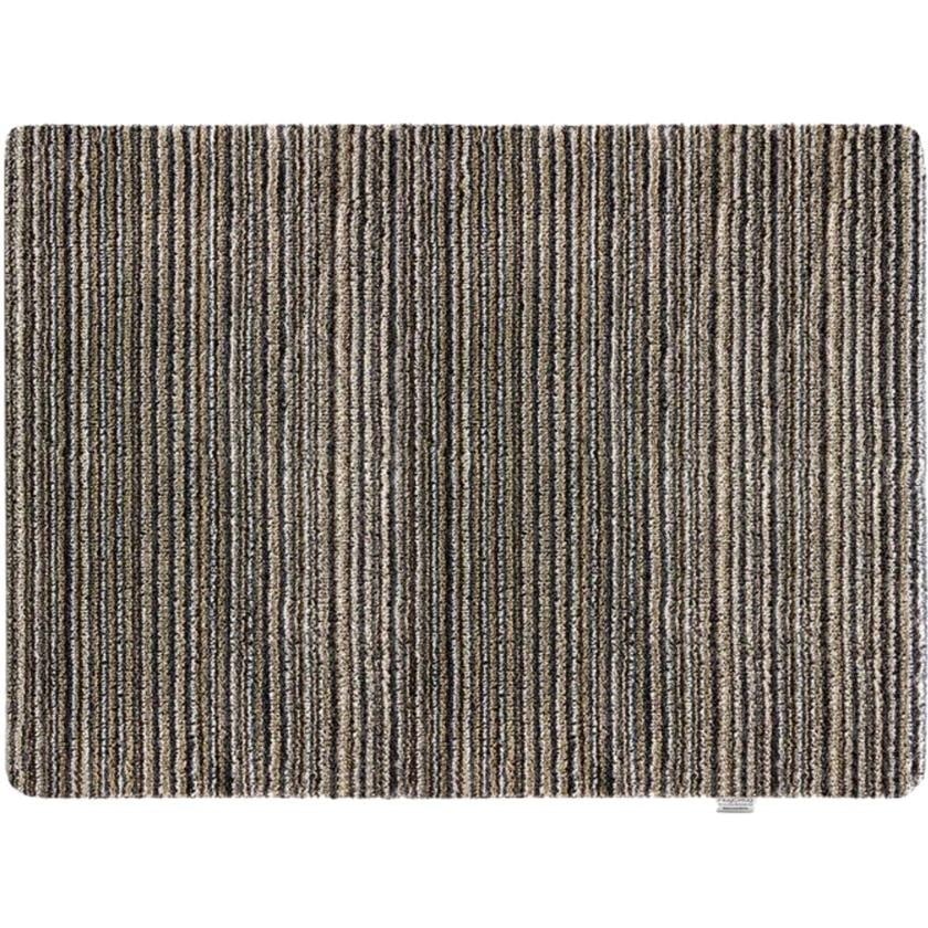 The Rugs Quality Eco-Friendly Striped Washable Doormat UK