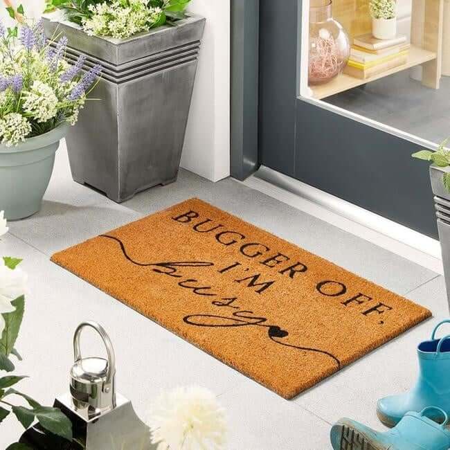 The Rugs Outdoor Natural Coir Mats 45x75 cm | Eco-Friendly
