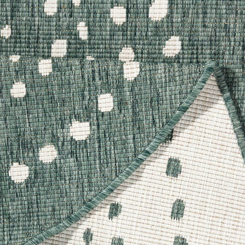 The Rugs Indoor Outdoor Bali Reversible Round Rug | Durable