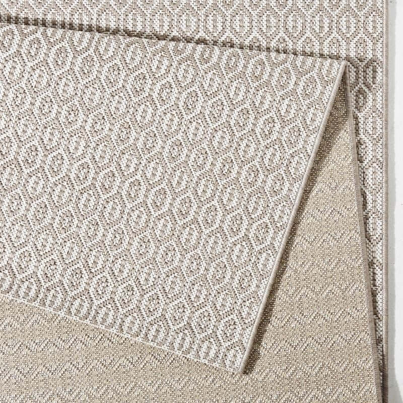 The Rugs Indoor Outdoor Coin Rug – Geometric & Weatherproof