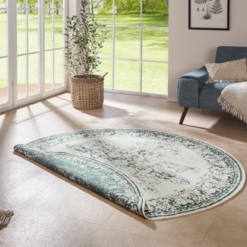 The Rugs Borbon Reversible Indoor-Outdoor Rug | Elegance