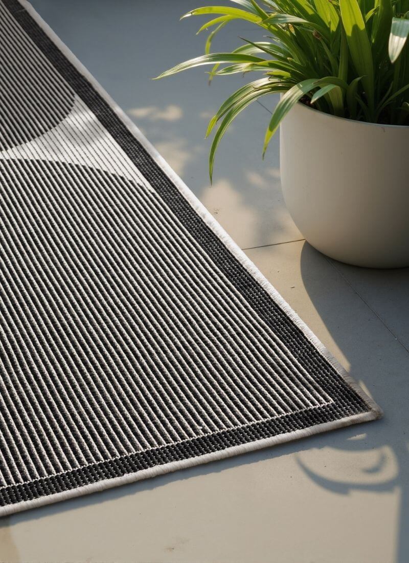 The Rugs Reversible Weatherproof Indoor-Outdoor Rug