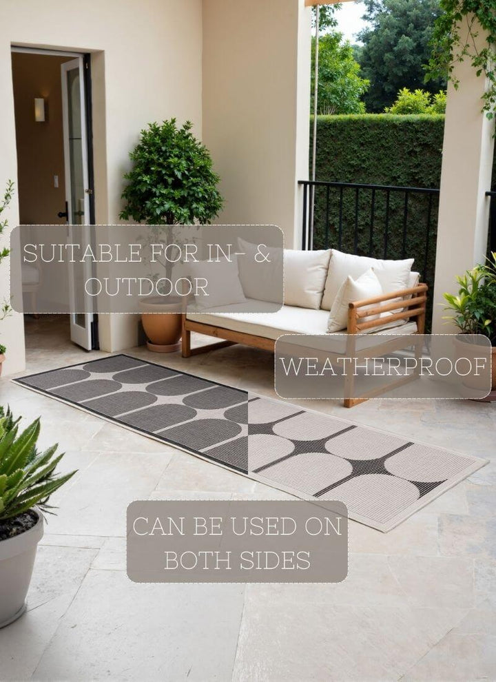 The Rugs Reversible Weatherproof Indoor-Outdoor Rug