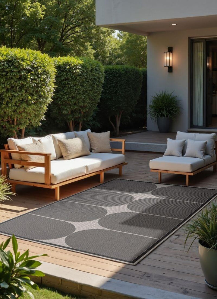 The Rugs Reversible Weatherproof Indoor-Outdoor Rug
