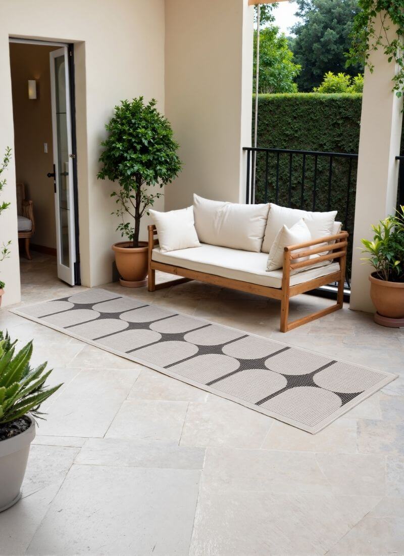 The Rugs Reversible Weatherproof Indoor-Outdoor Rug