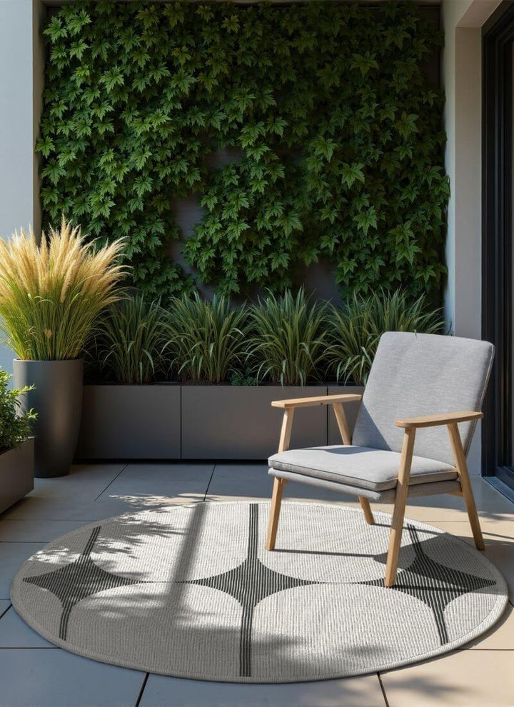 The Rugs Reversible Weatherproof Indoor-Outdoor Rug
