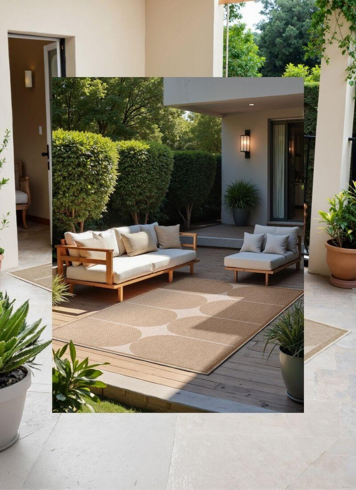 The Rugs Reversible Weatherproof Indoor-Outdoor Rug