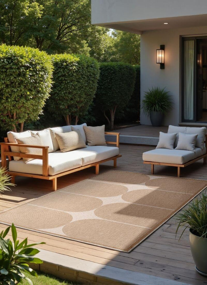 The Rugs Reversible Weatherproof Indoor-Outdoor Rug