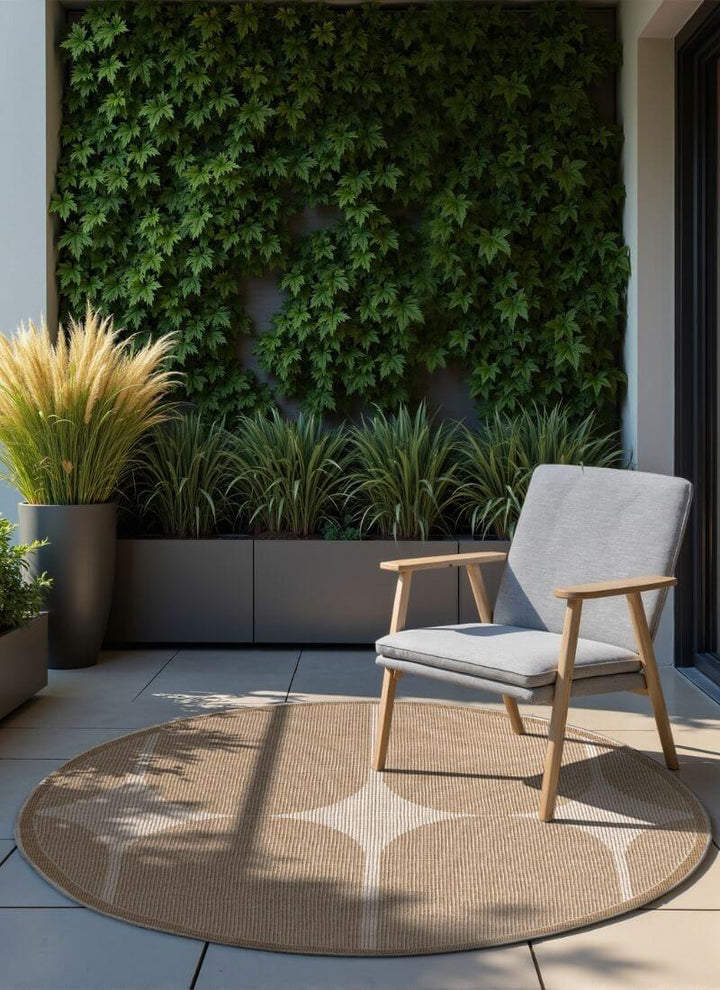 The Rugs Reversible Weatherproof Indoor-Outdoor Rug