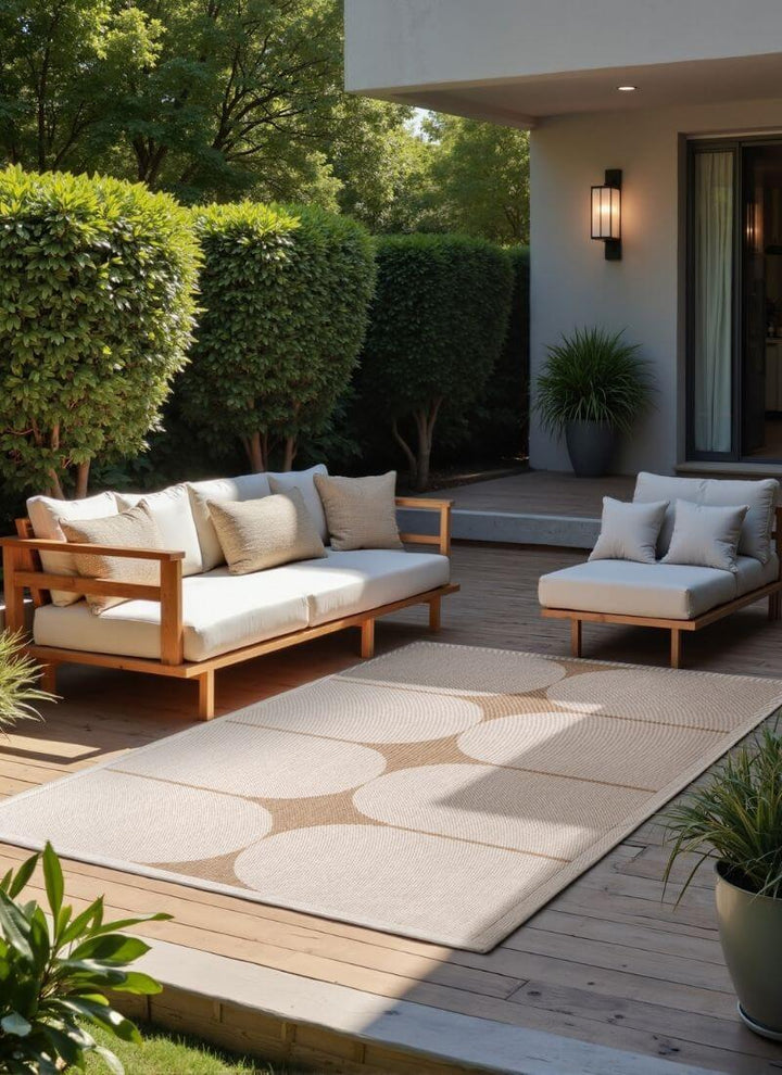 The Rugs Reversible Weatherproof Indoor-Outdoor Rug