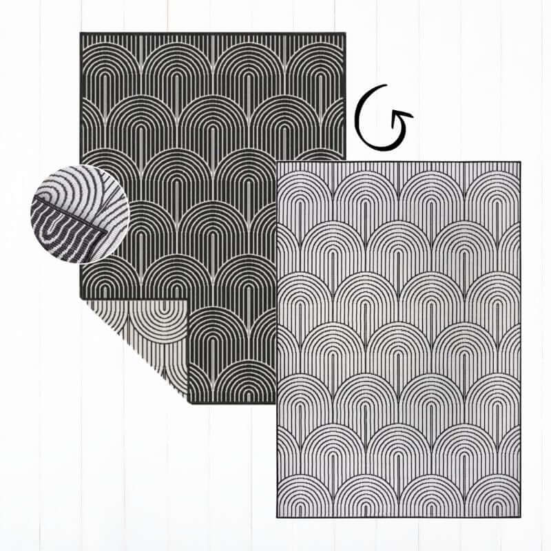 Flatweave Indoor-Outdoor Reversible Rug Pangli