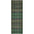 Eco-Washable Green Plaid Rug