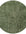 Round beige rug on a white background