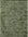 Green textured rug with abstract pattern