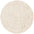 Round beige rug on a white background