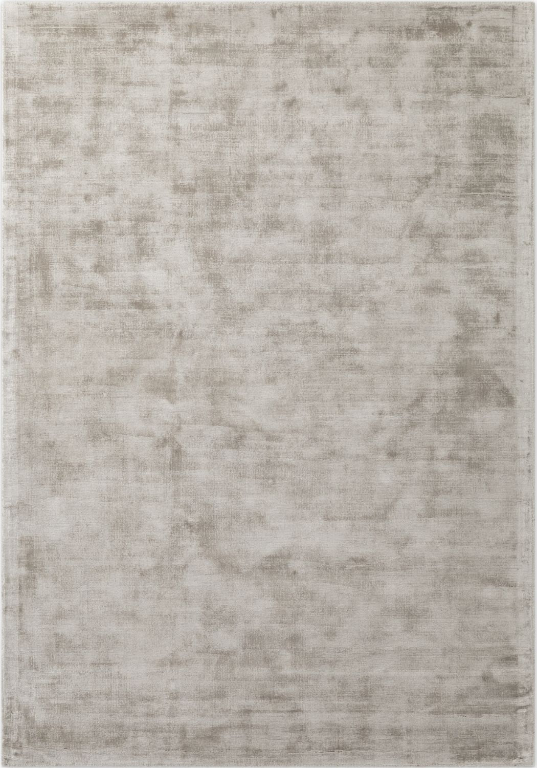 Textured area rug with a neutral color palette on a plain background
